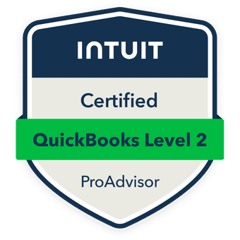 Remote Bookkeeping - Certified QuickBooks ProAdvisor - Level 2 Badge
