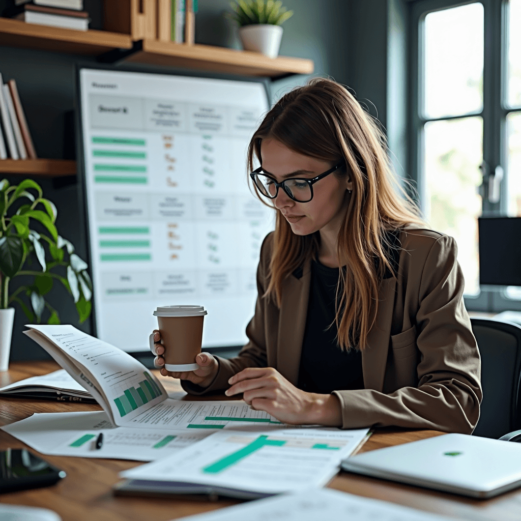 QuickBooks secret every small business should know - image of bookkeeper working in quickbooks