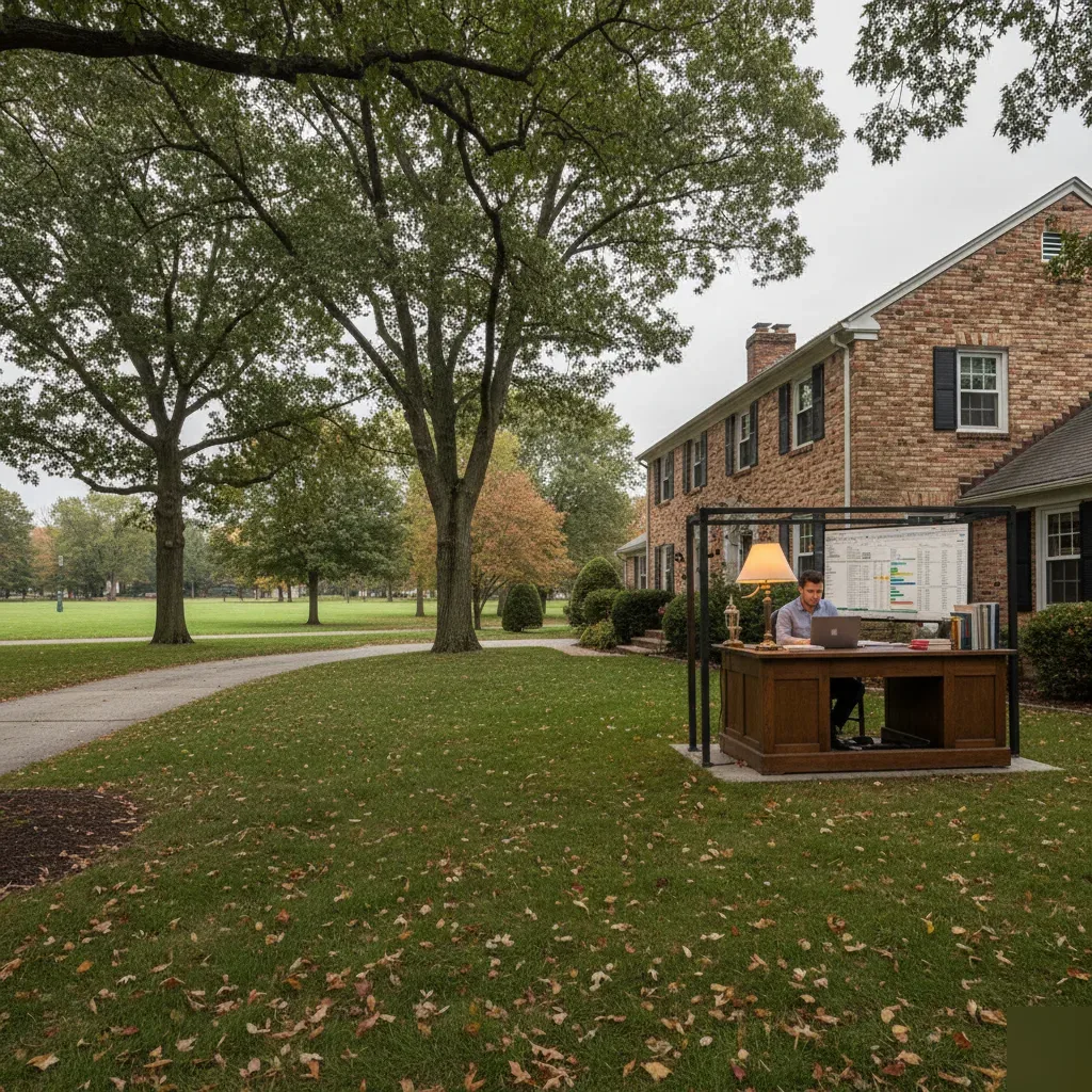 Remote bookkeeping services near Old Short Hills Park in Teaneck, NJ residential neighborhood.
